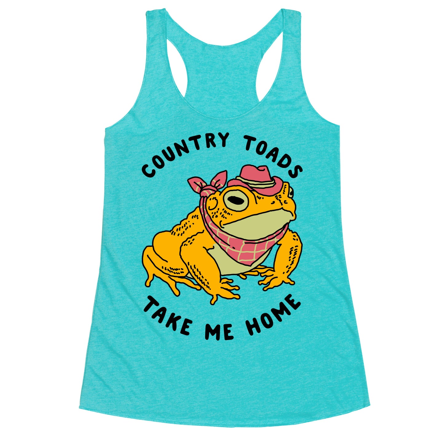 Country Toads Take Me Home Racerback Tank