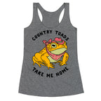 Country Toads Take Me Home Racerback Tank