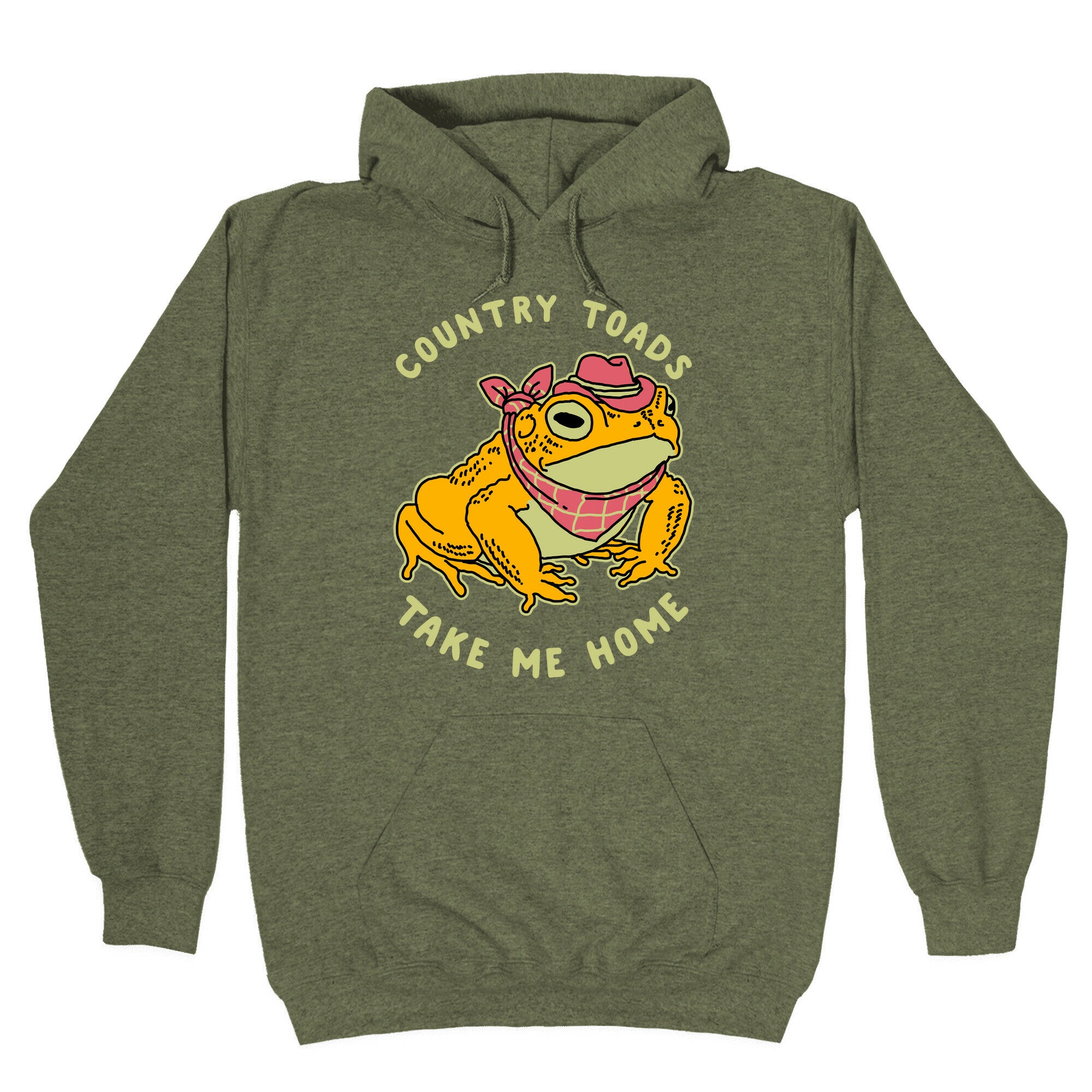 Country Toads Take Me Home Hoodie