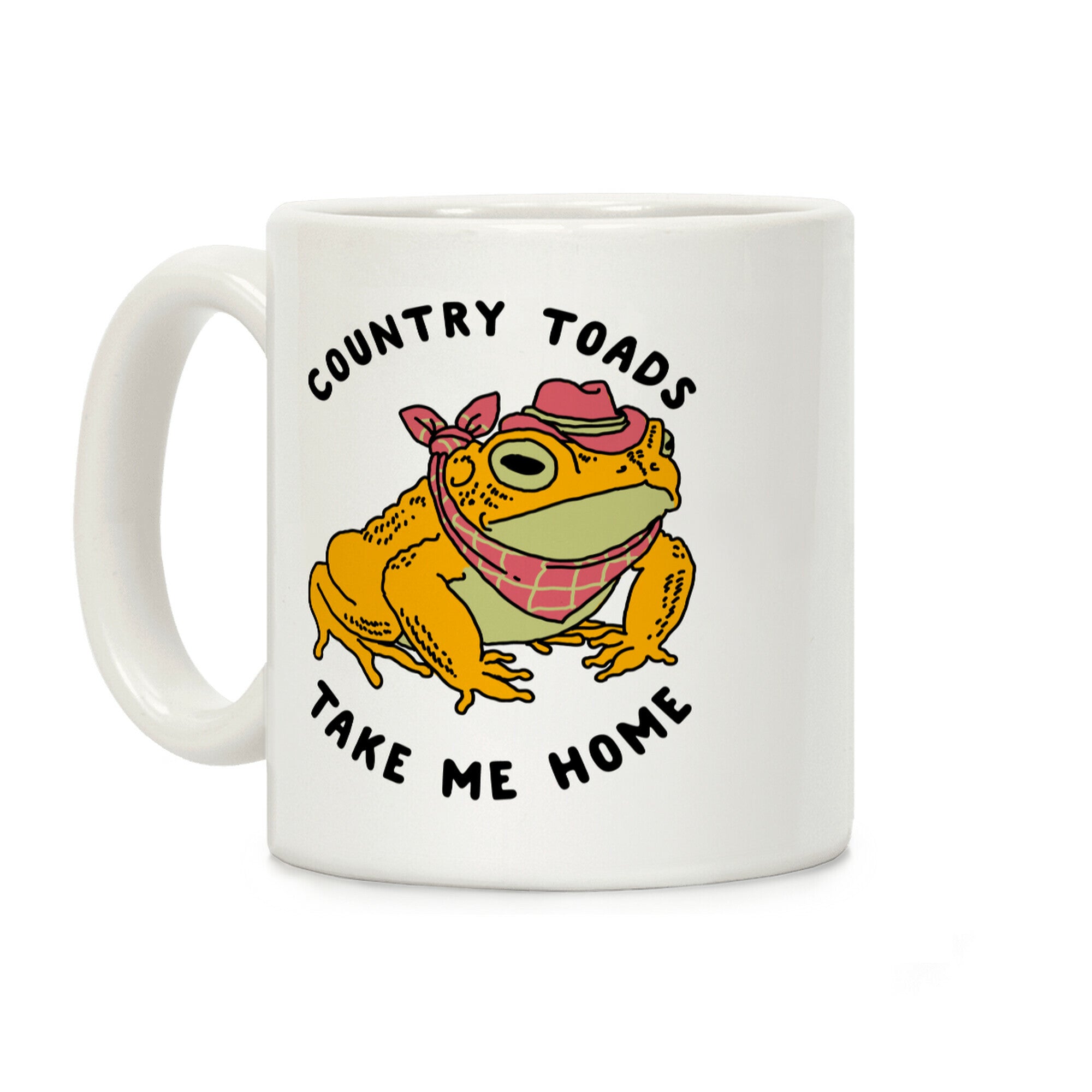 Country Toads Take Me Home Coffee Mug