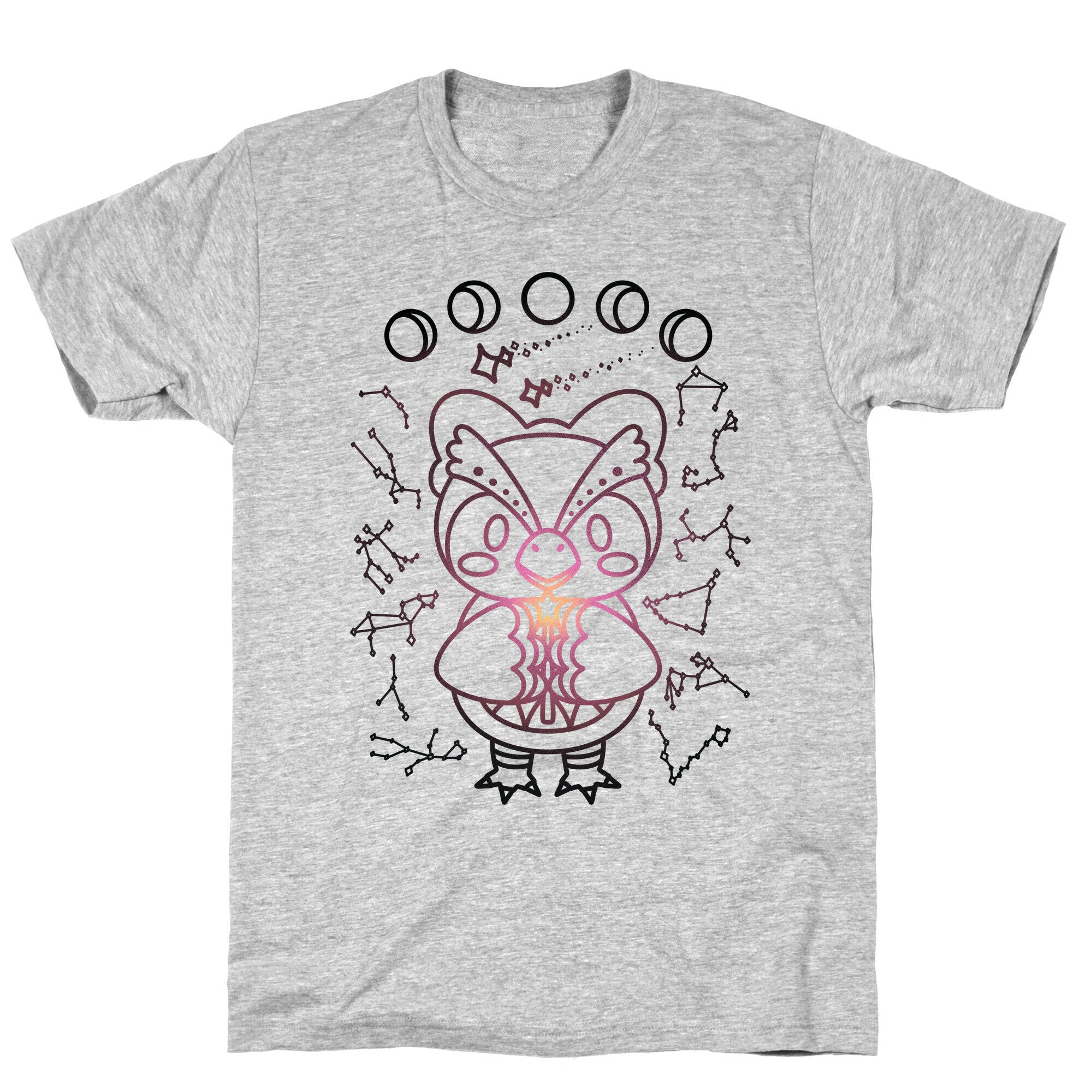 Celestial Astrology Owl T-Shirt