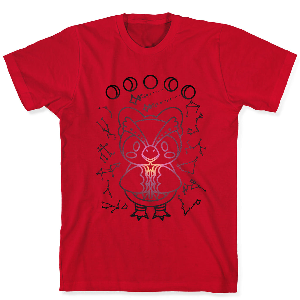 Celestial Astrology Owl T-Shirt