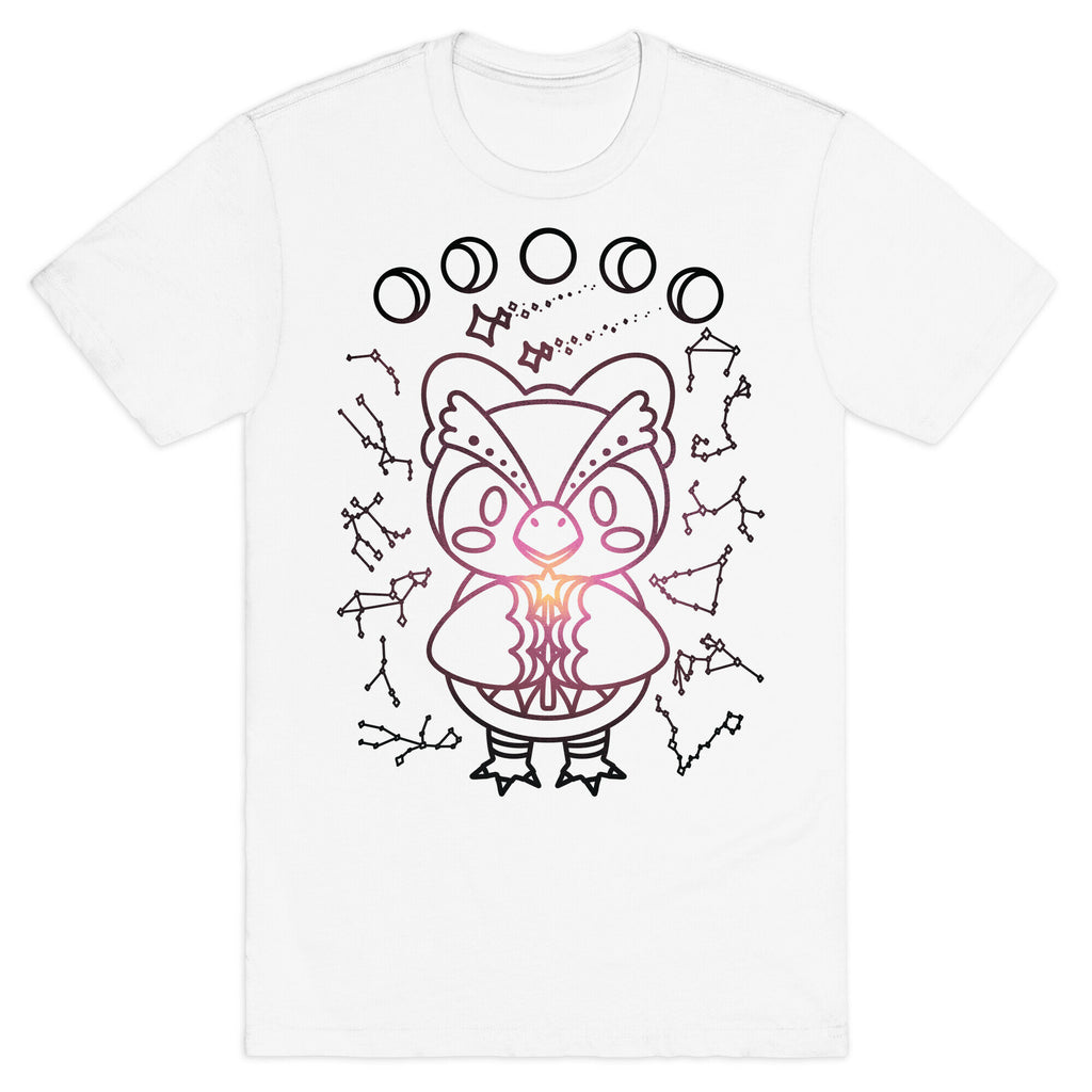 Celestial Astrology Owl T-Shirt