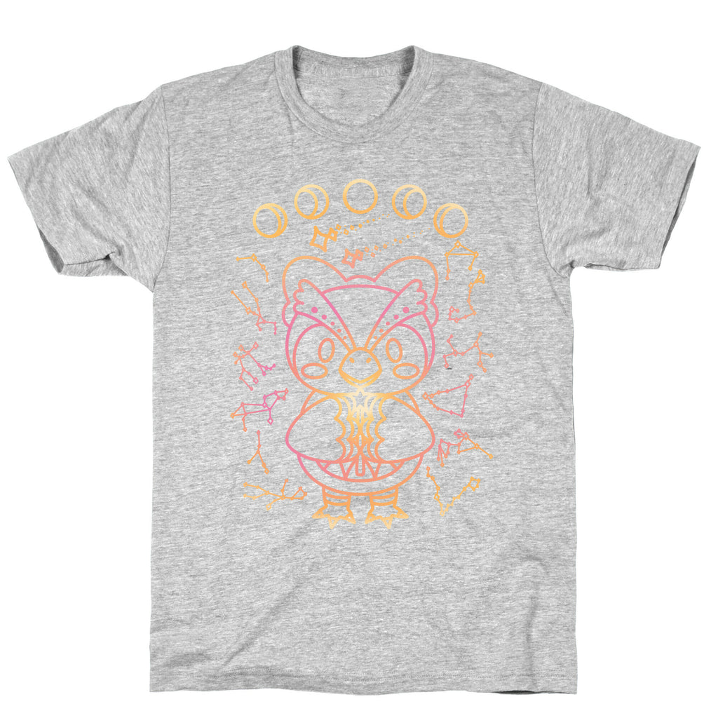 Celestial Astrology Owl T-Shirt