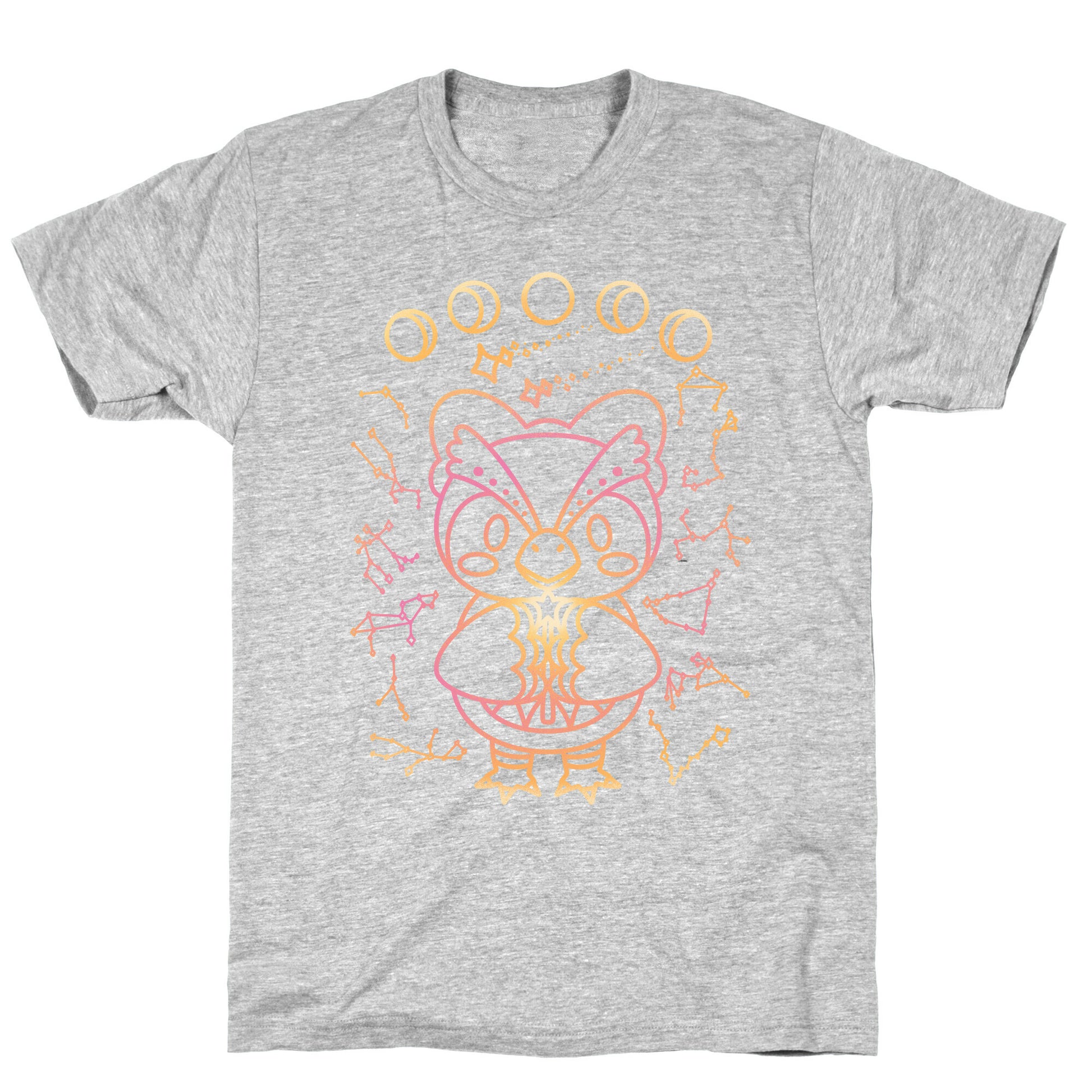 Celestial Astrology Owl T-Shirt