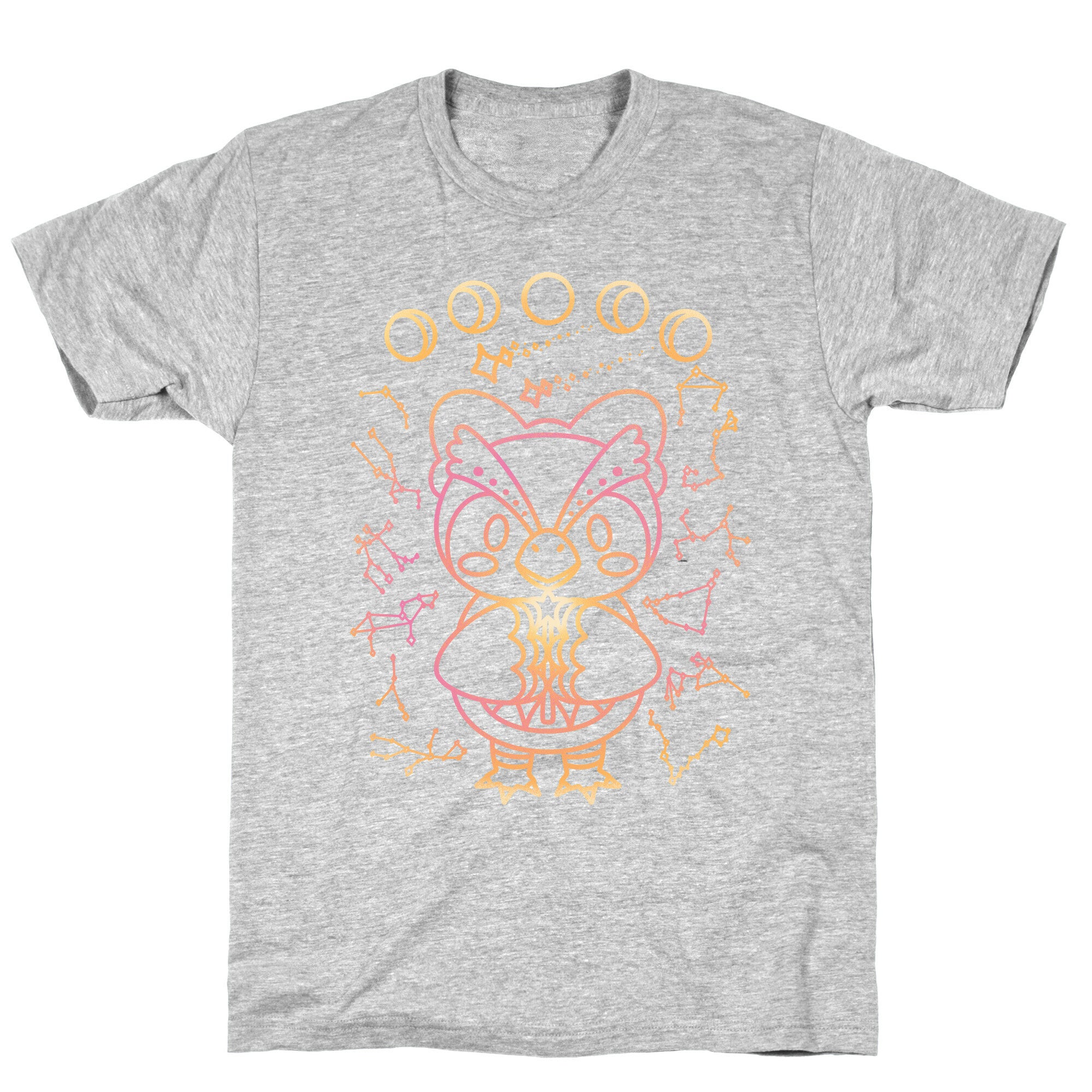 Celestial Astrology Owl T-Shirt