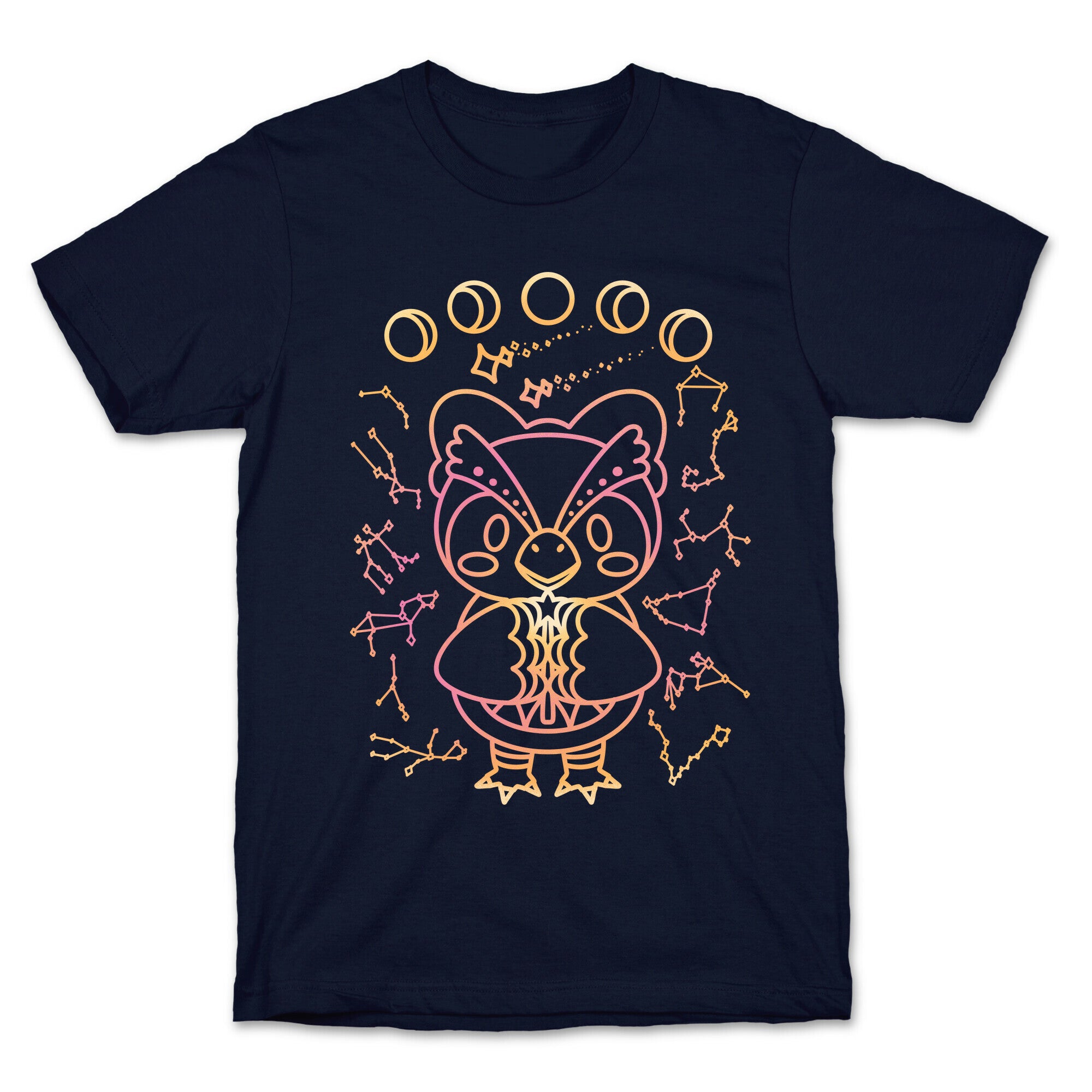 Celestial Astrology Owl T-Shirt