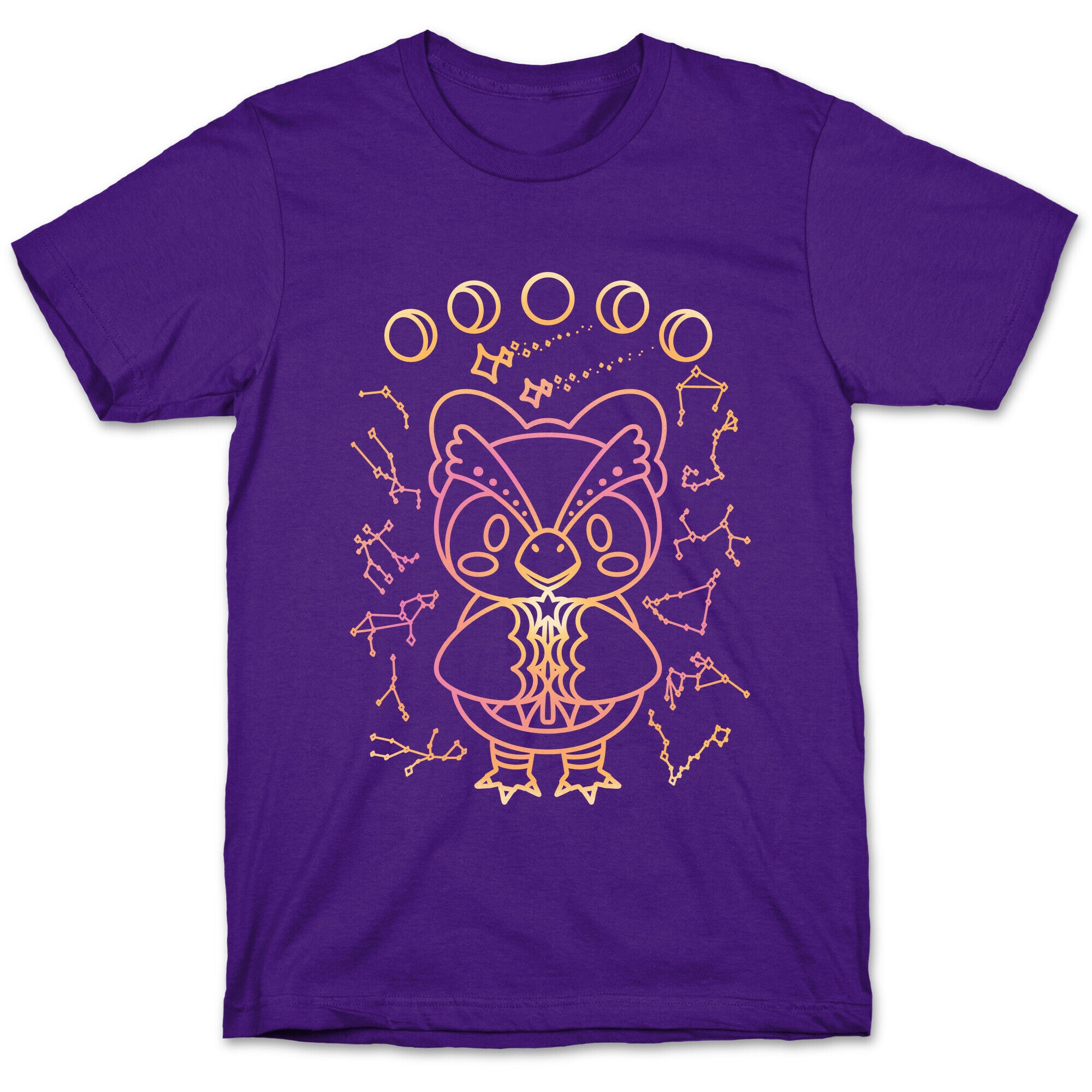 Celestial Astrology Owl T-Shirt