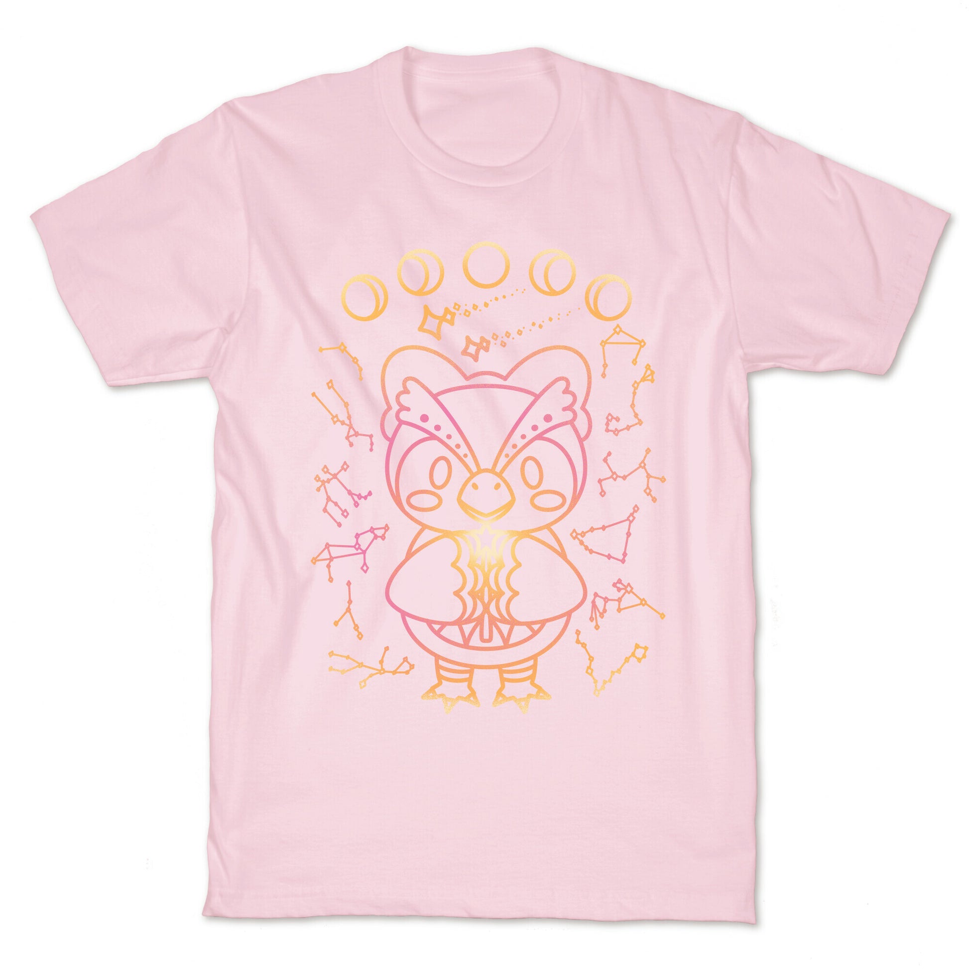 Celestial Astrology Owl T-Shirt