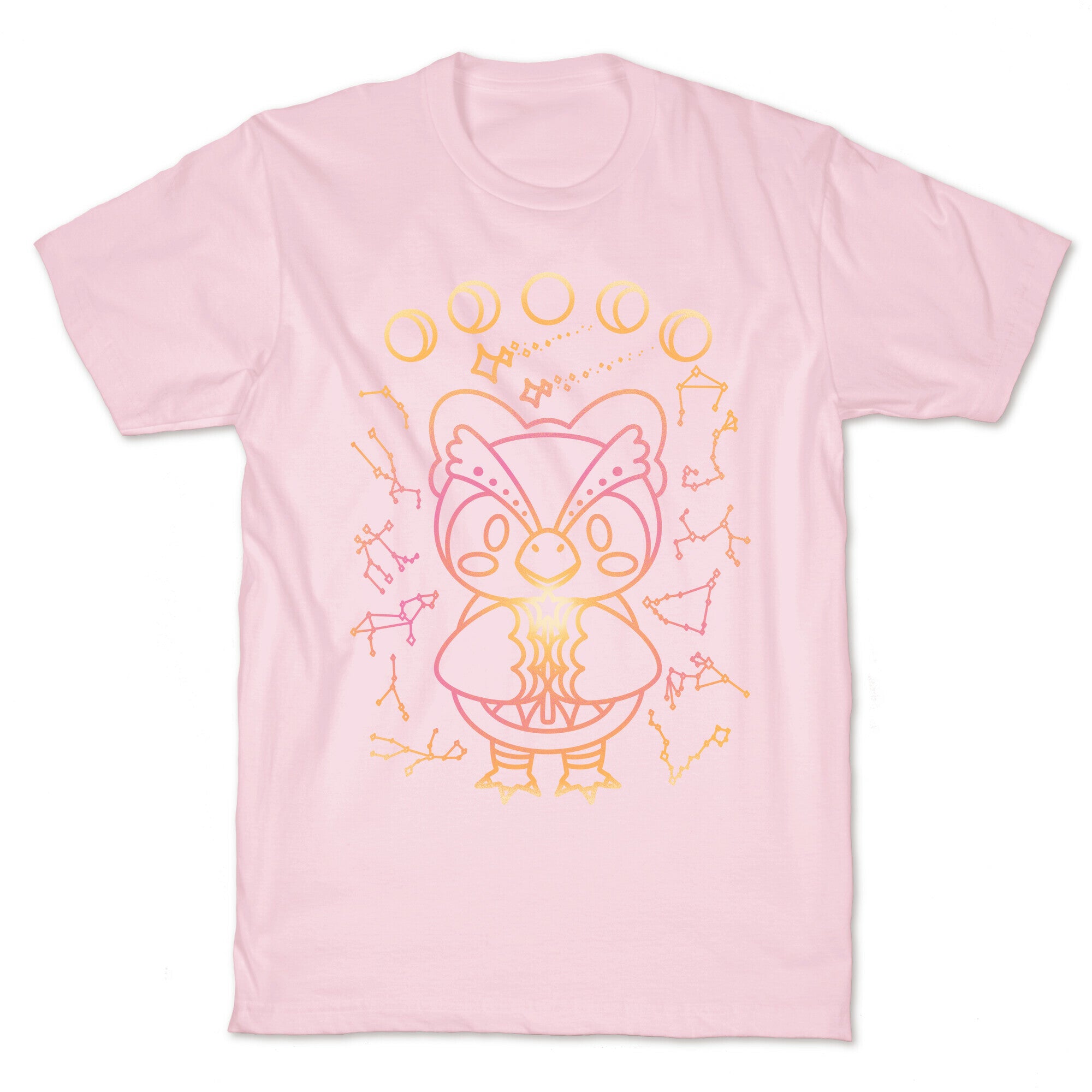 Celestial Astrology Owl T-Shirt