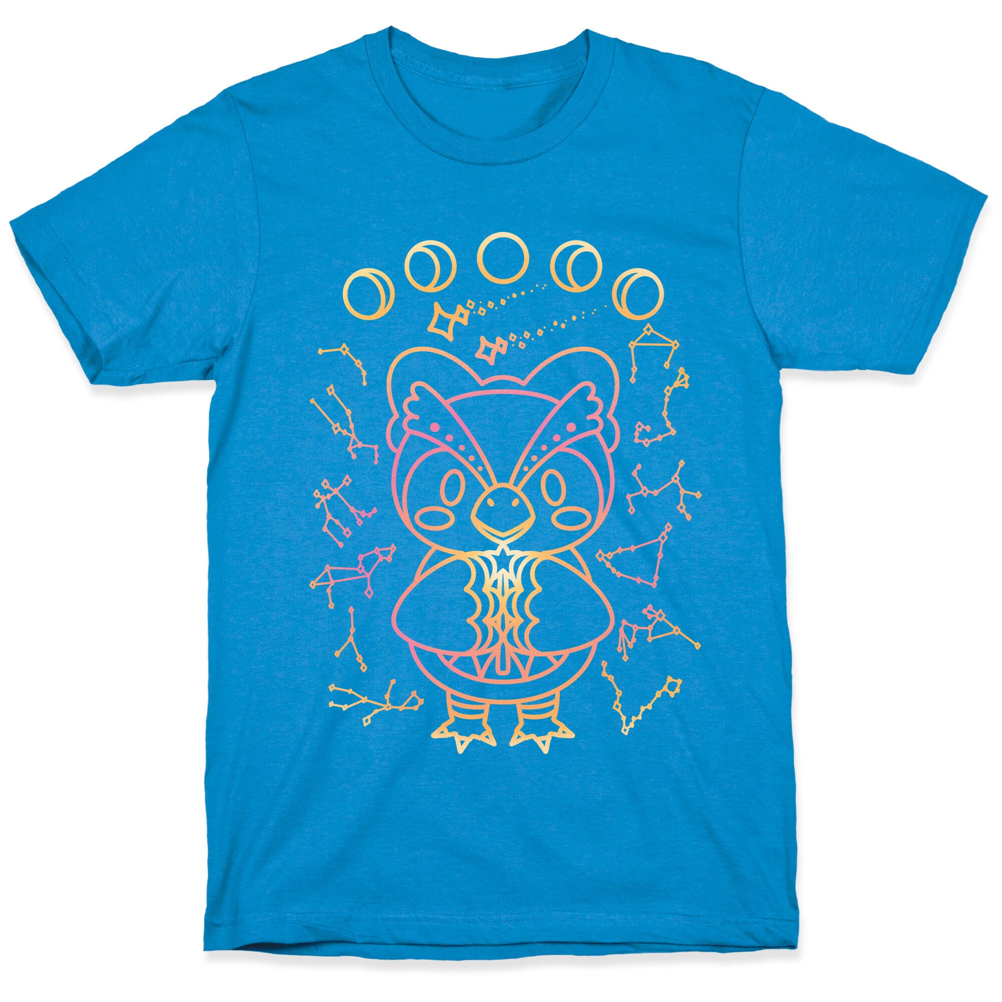 Celestial Astrology Owl T-Shirt