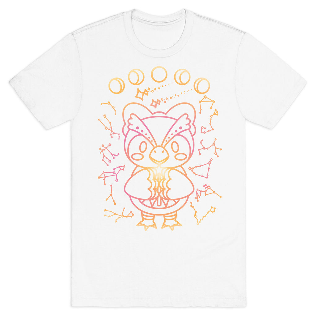 Celestial Astrology Owl T-Shirt