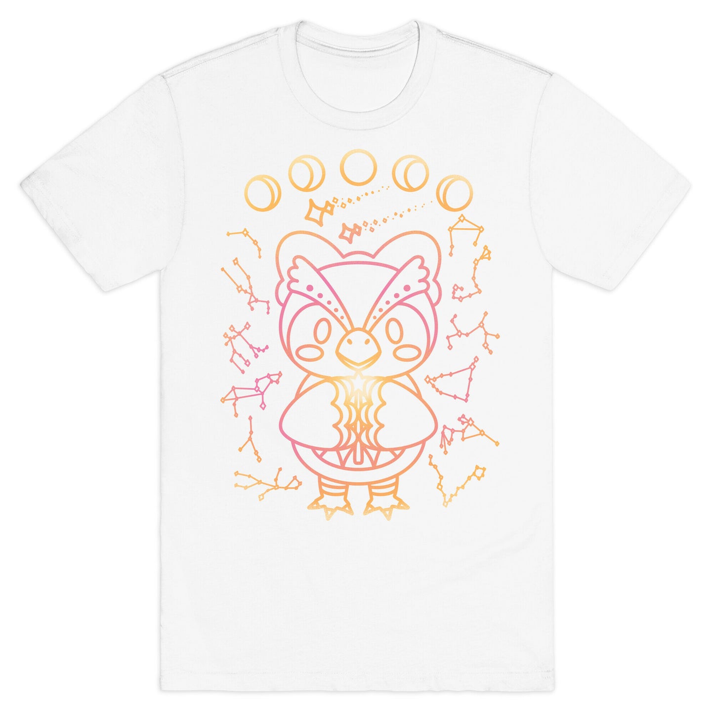 Celestial Astrology Owl T-Shirt