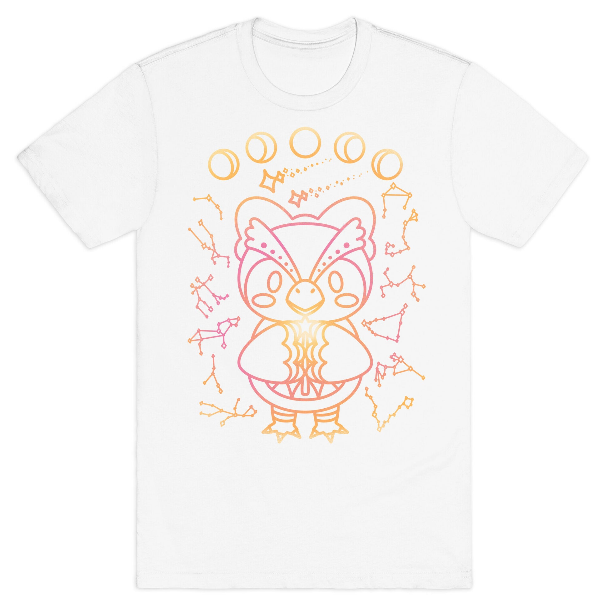 Celestial Astrology Owl T-Shirt