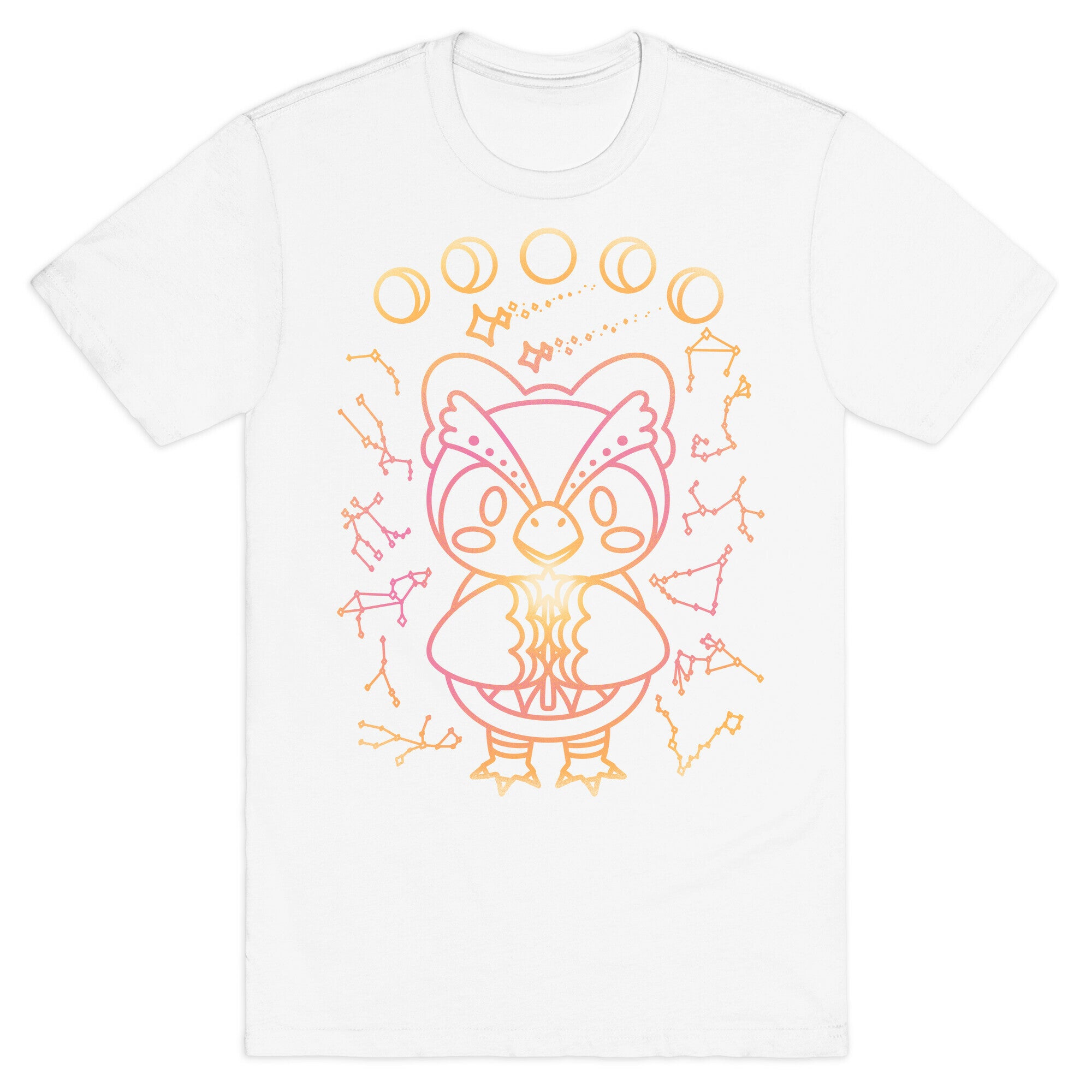 Celestial Astrology Owl T-Shirt