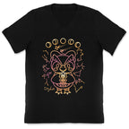 Celestial Astrology Owl V-Neck