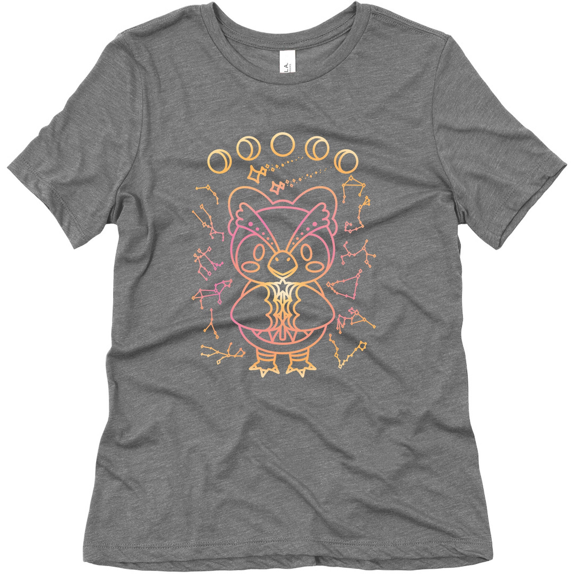 Celestial Astrology Owl Women's Triblend Tee