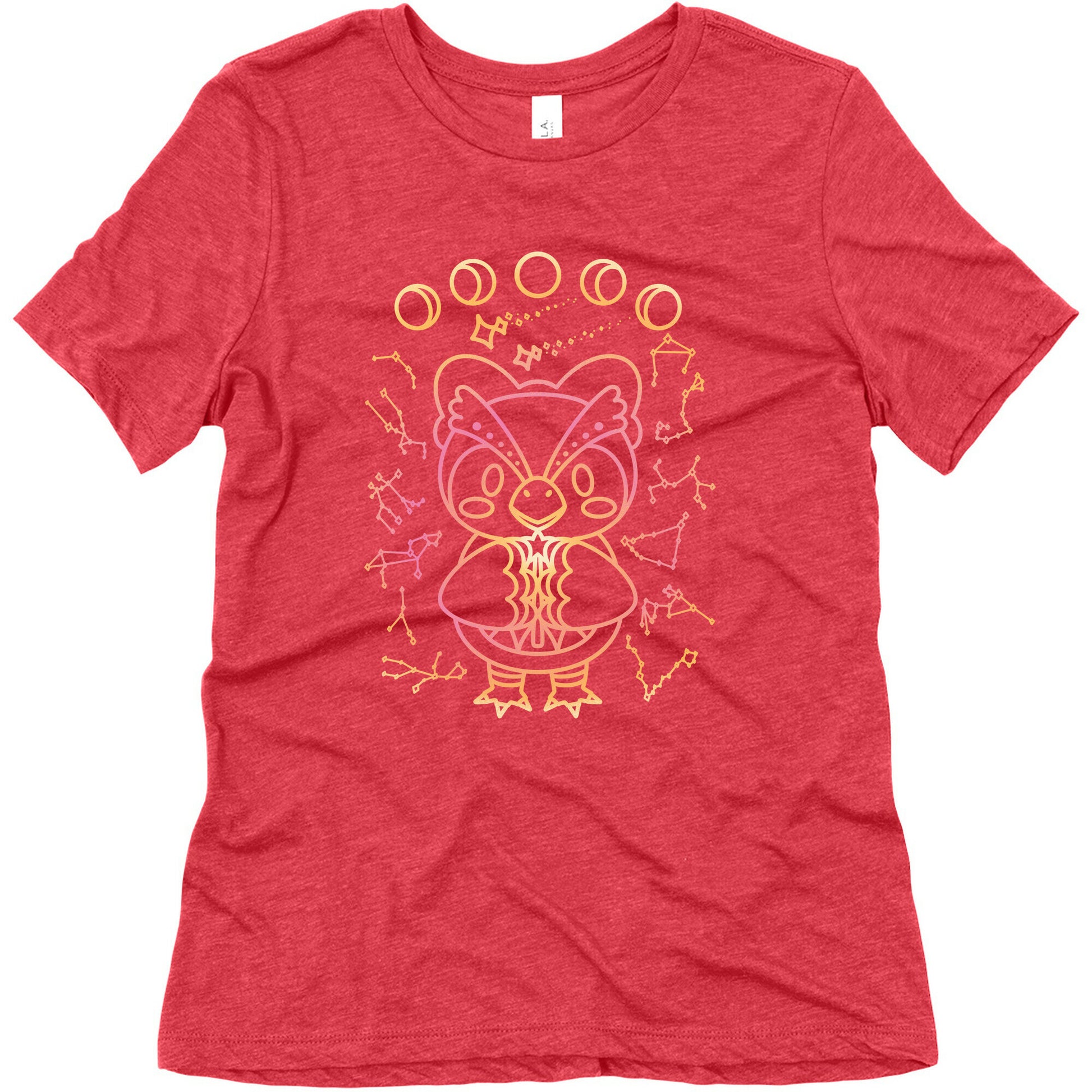Celestial Astrology Owl Women's Triblend Tee