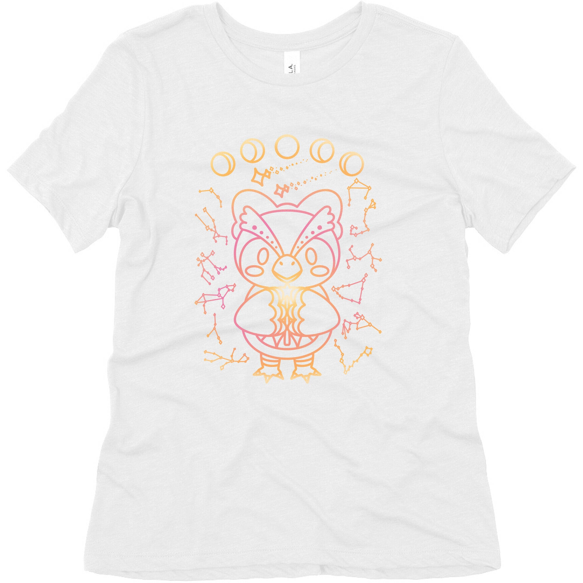 Celestial Astrology Owl Women's Triblend Tee