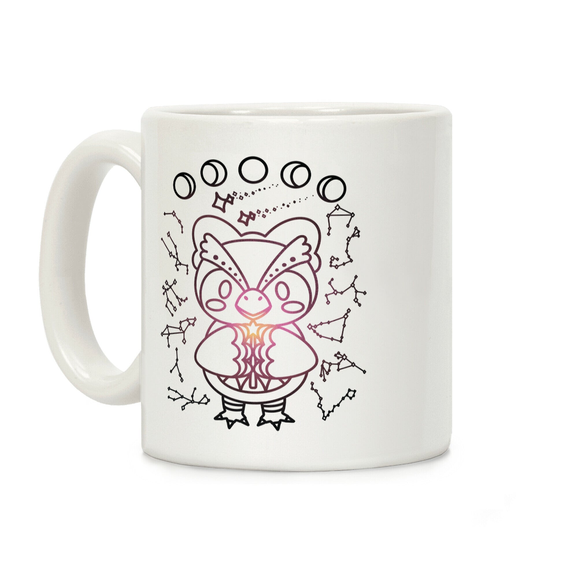 Celestial Astrology Owl Coffee Mug