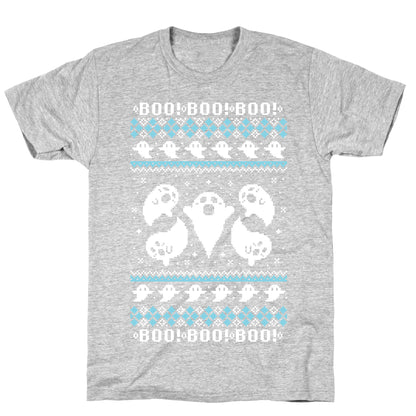 Spooky Ghosts Ugly Sweater T-Shirt