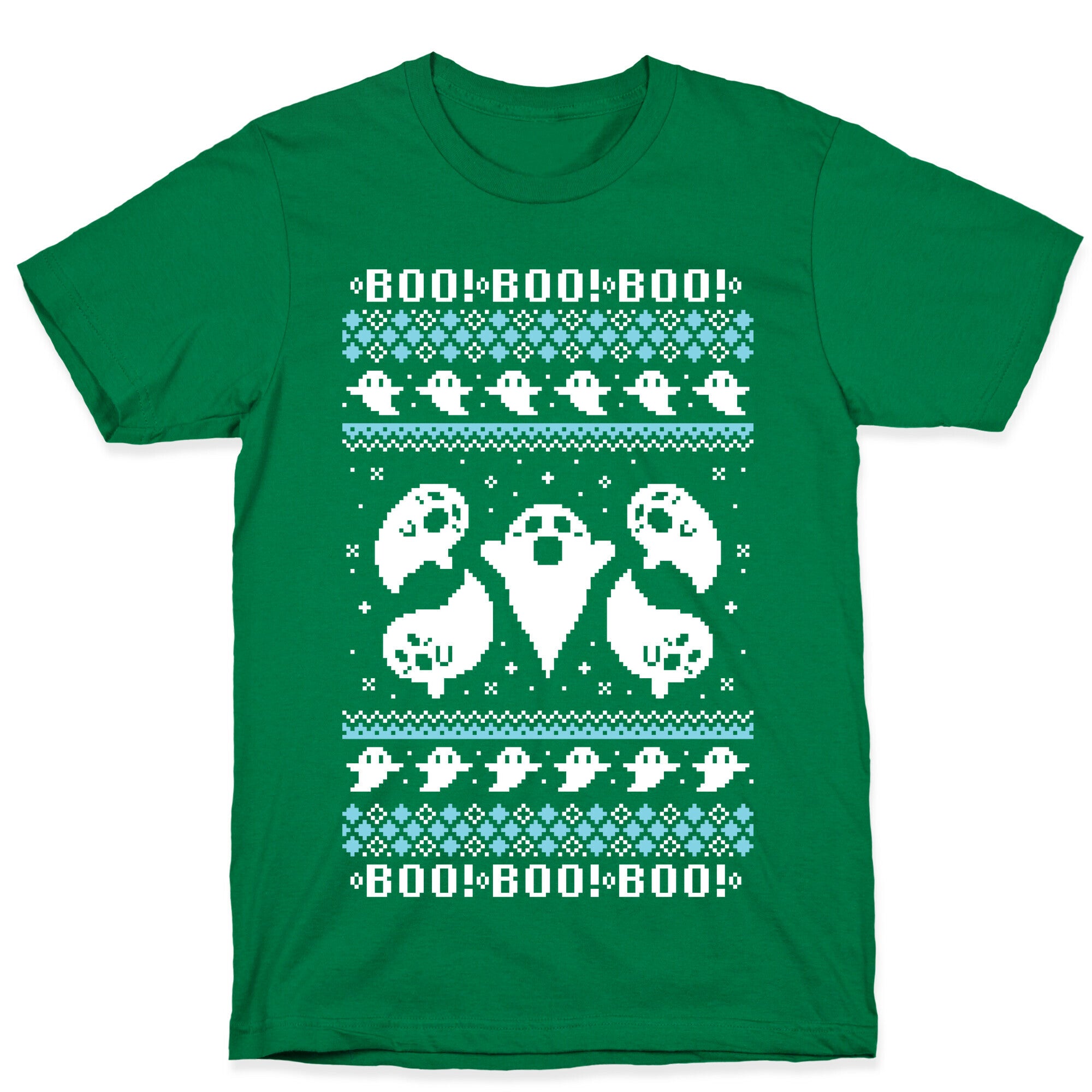 Spooky Ghosts Ugly Sweater T-Shirt