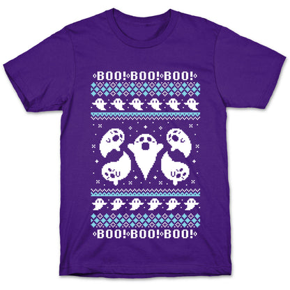 Spooky Ghosts Ugly Sweater T-Shirt