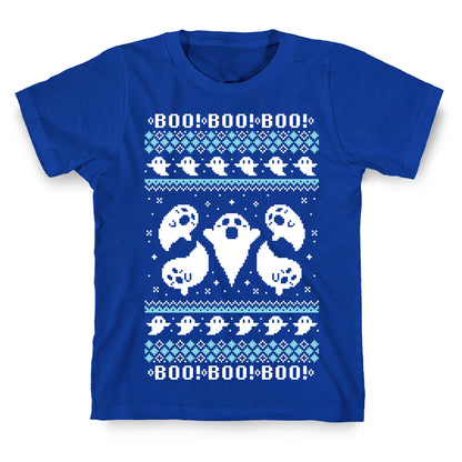 Spooky Ghosts Ugly Sweater T-Shirt