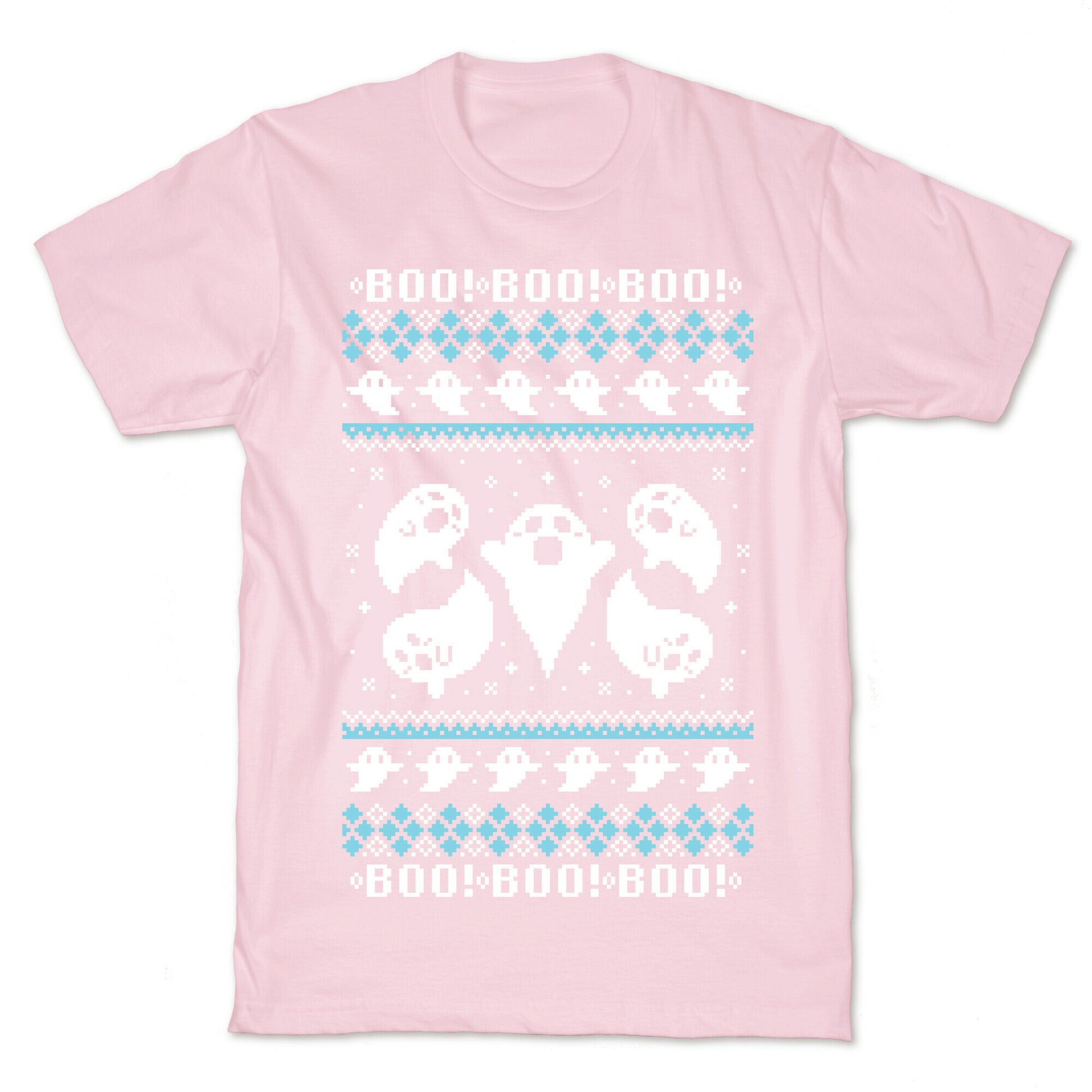 Spooky Ghosts Ugly Sweater T-Shirt