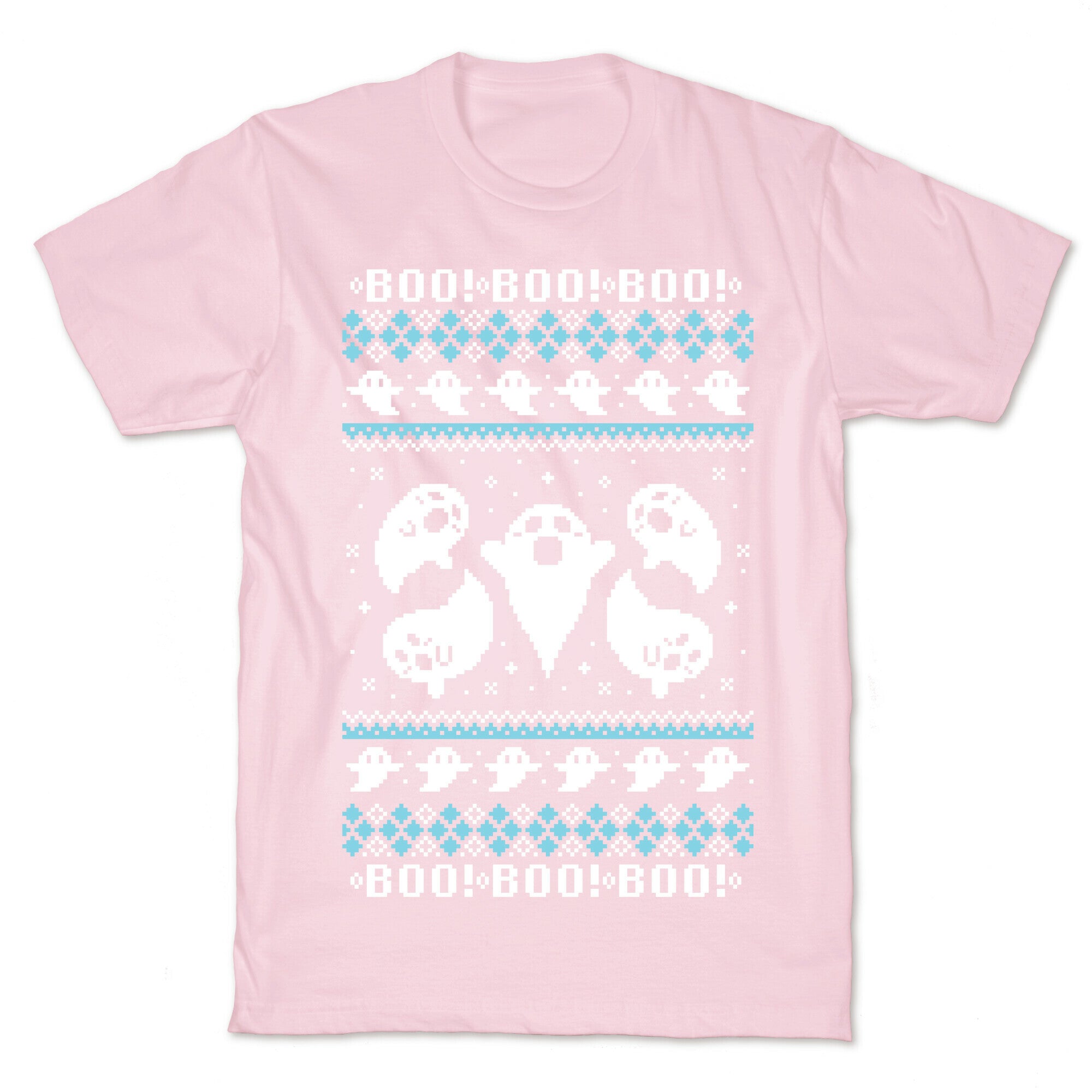 Spooky Ghosts Ugly Sweater T-Shirt