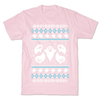 Spooky Ghosts Ugly Sweater T-Shirt