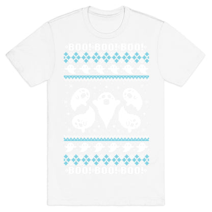 Spooky Ghosts Ugly Sweater T-Shirt