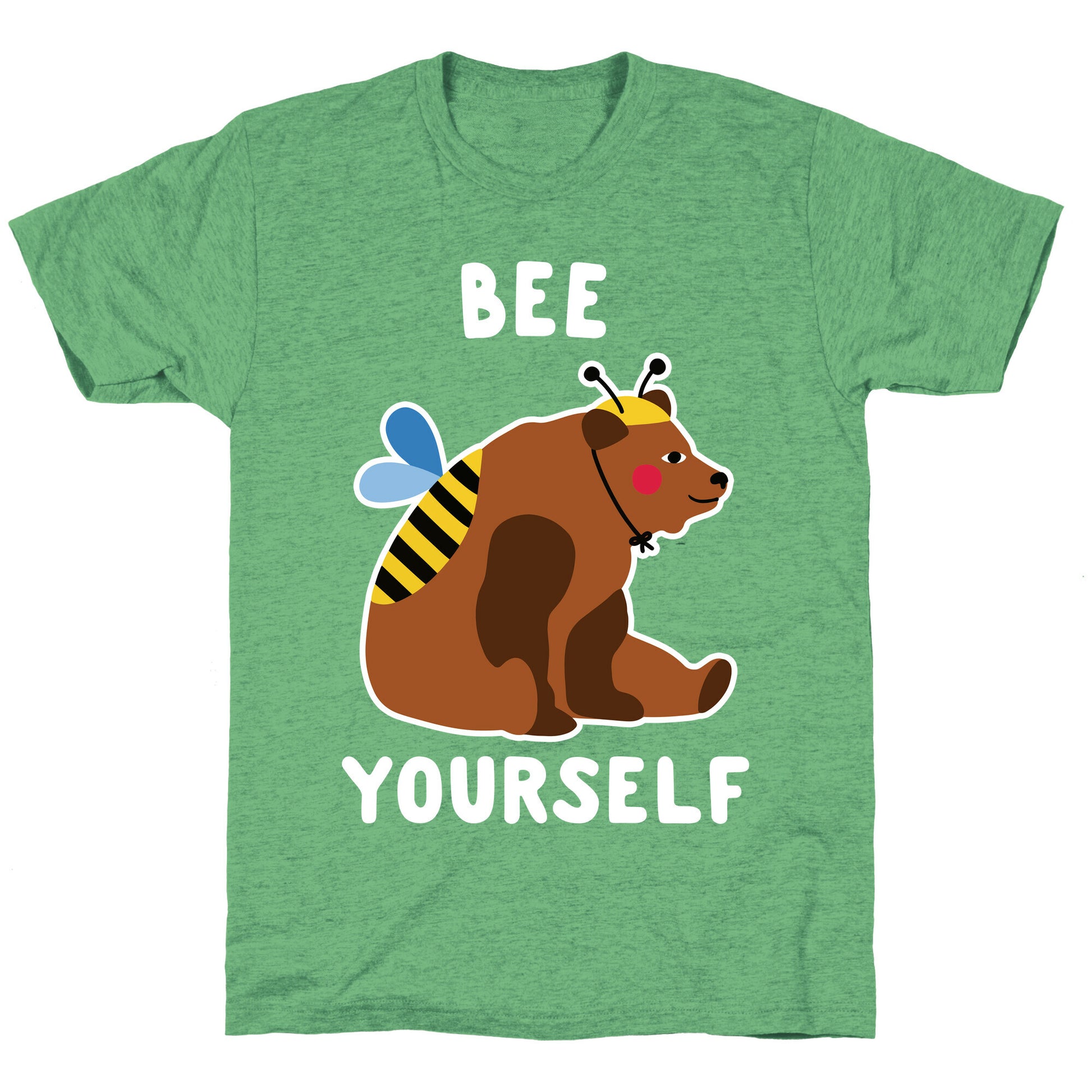 Bee Yourself Bear Unisex Triblend Tee