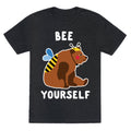 Bee Yourself Bear Unisex Triblend Tee