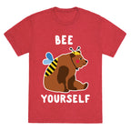 Bee Yourself Bear Unisex Triblend Tee