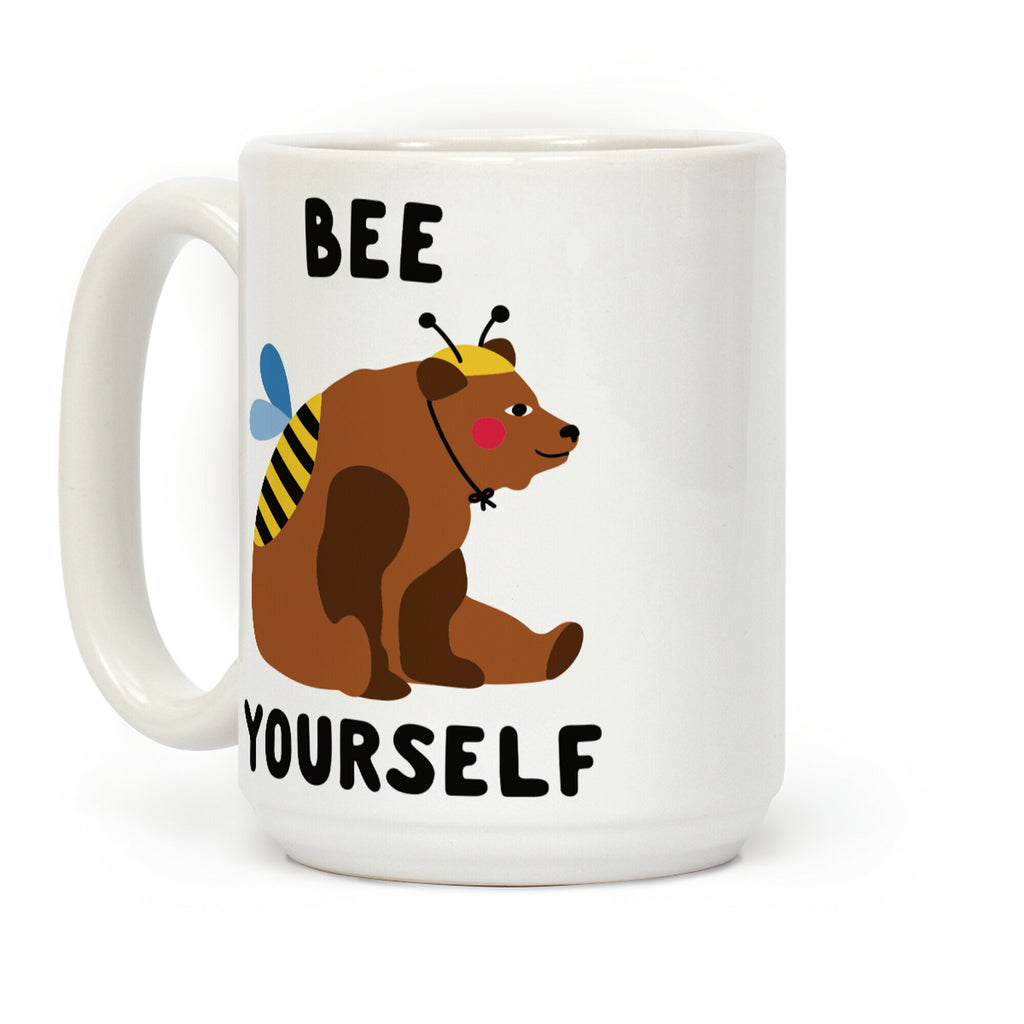 Bee Yourself Bear Coffee Mug