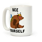 Bee Yourself Bear Coffee Mug