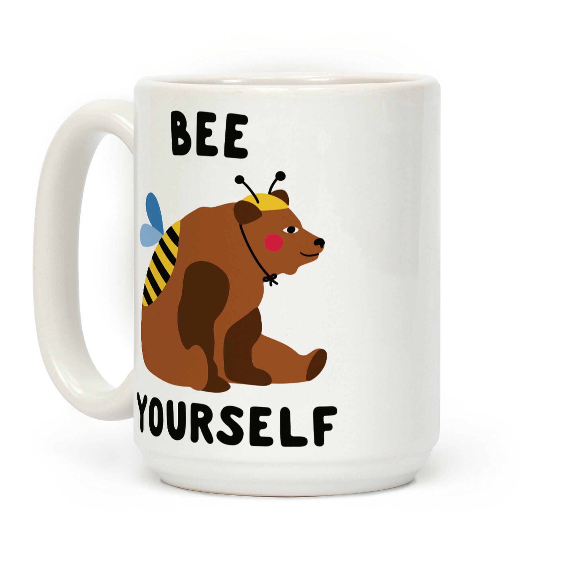 Bee Yourself Bear Coffee Mug