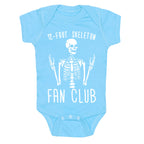 12-Foot Skeleton Fan Club Baby One Piece