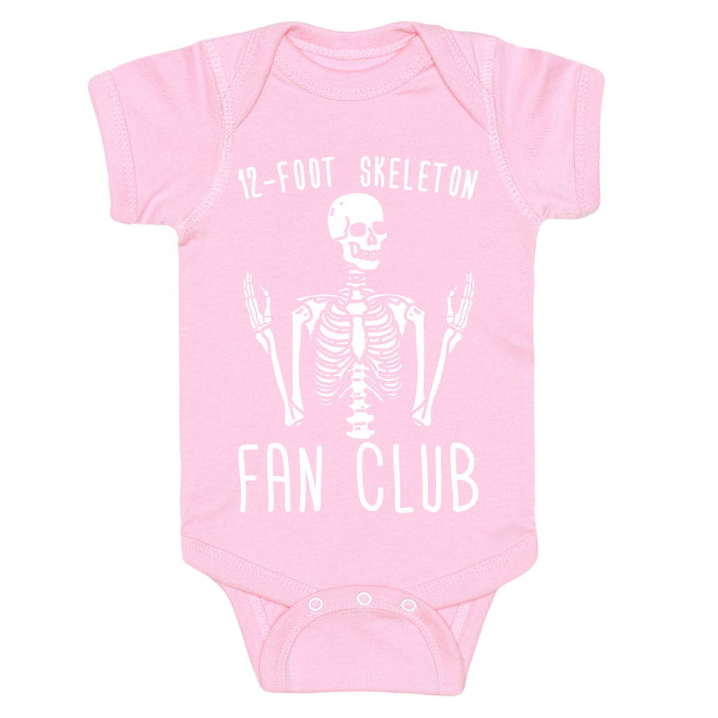 12-Foot Skeleton Fan Club Baby One Piece