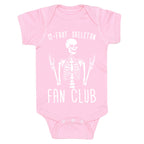 12-Foot Skeleton Fan Club Baby One Piece
