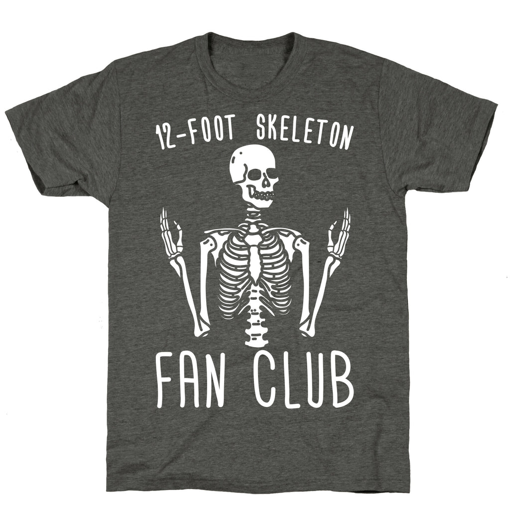 12-Foot Skeleton Fan Club Unisex Triblend Tee