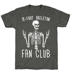 12-Foot Skeleton Fan Club Unisex Triblend Tee