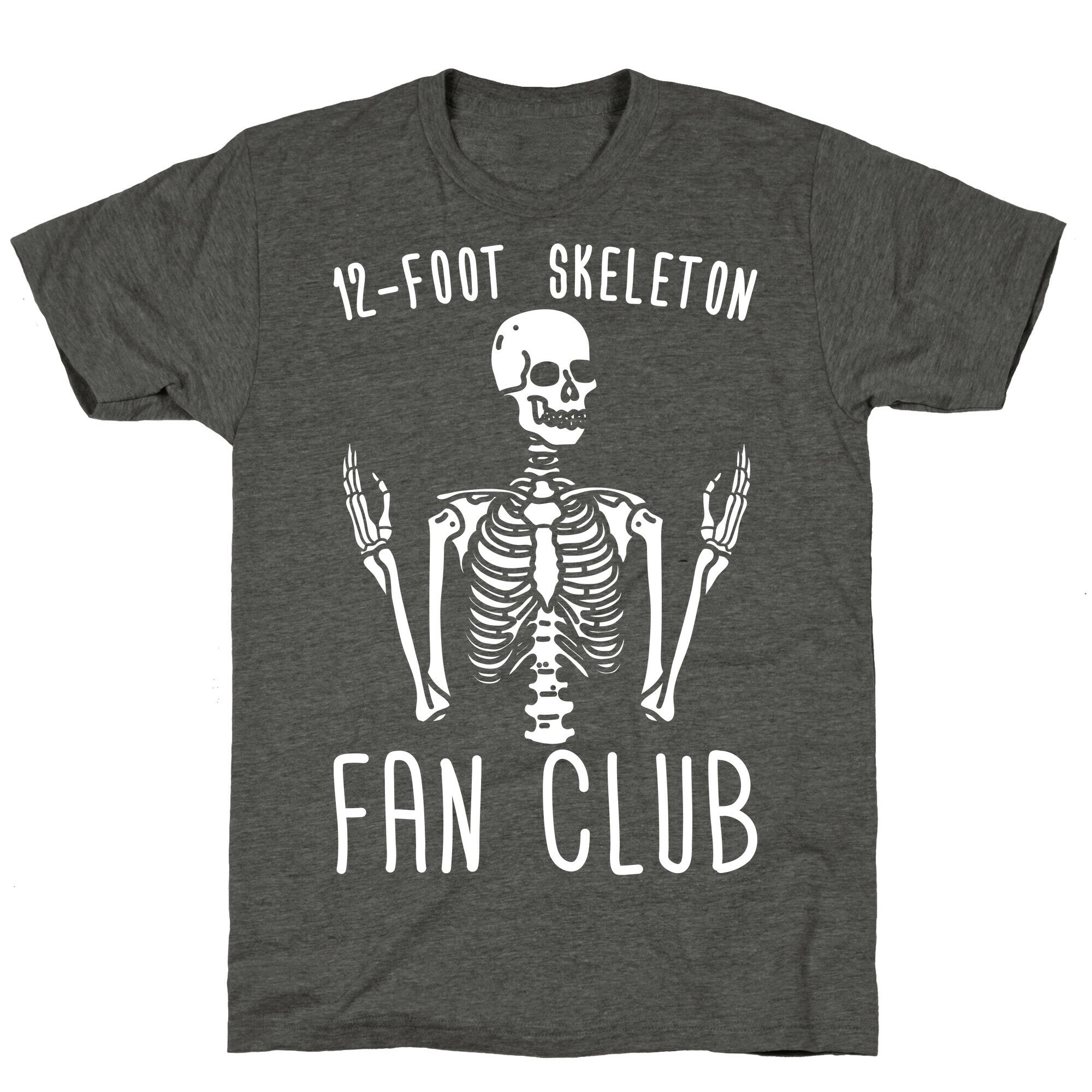 12-Foot Skeleton Fan Club Unisex Triblend Tee