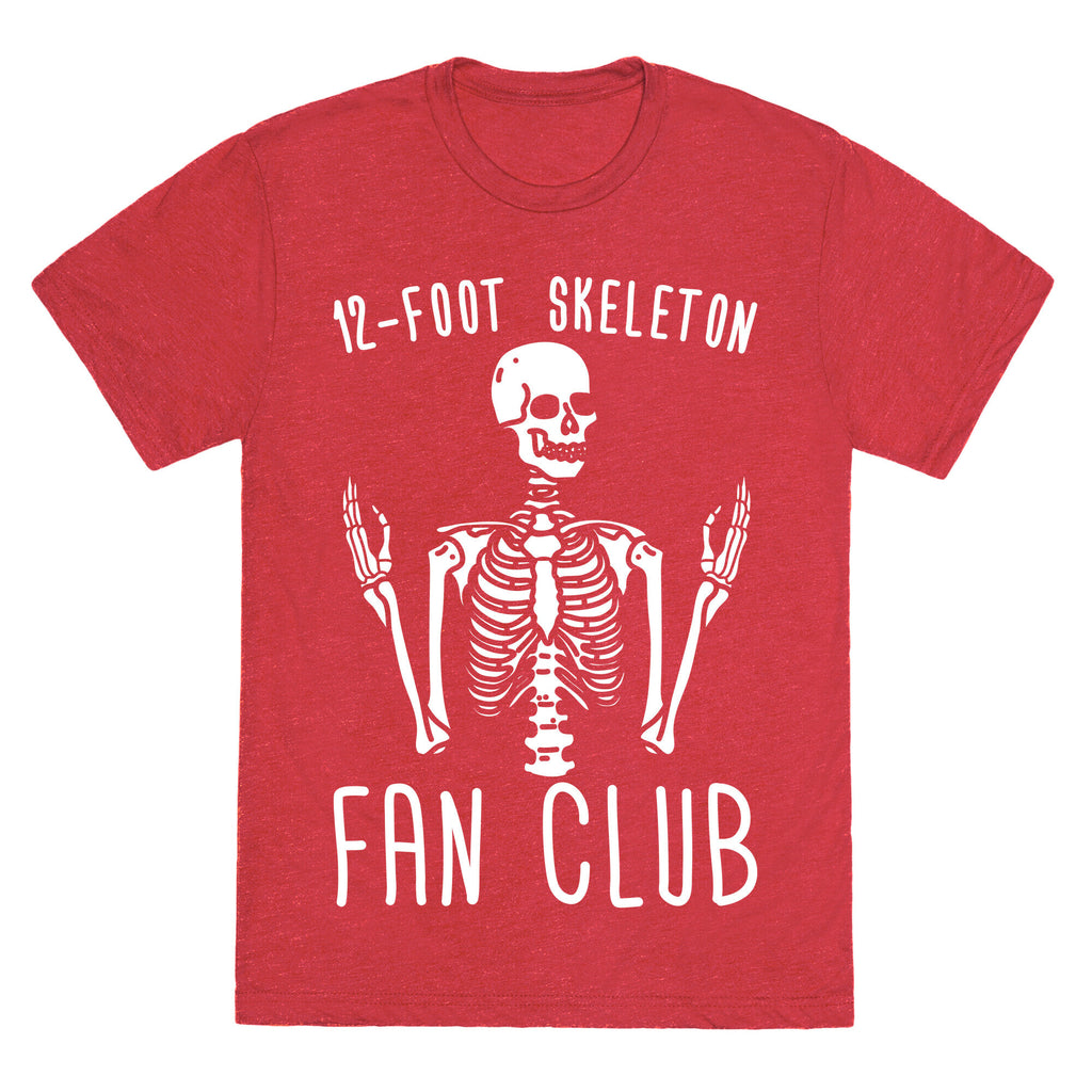 12-Foot Skeleton Fan Club Unisex Triblend Tee