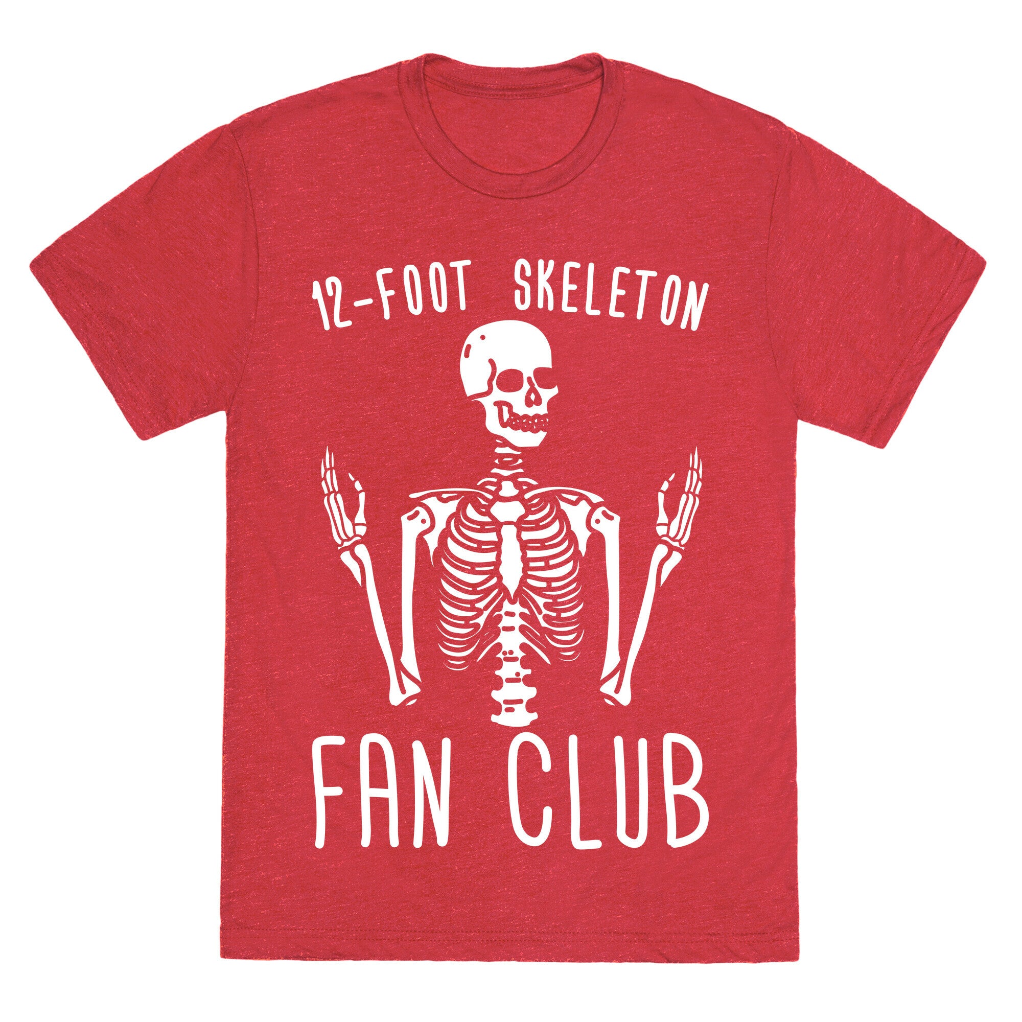 12-Foot Skeleton Fan Club Unisex Triblend Tee