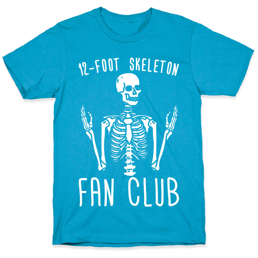 12-Foot Skeleton Fan Club Unisex Triblend Tee