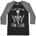 12-Foot Skeleton Fan Club Baseball Tee