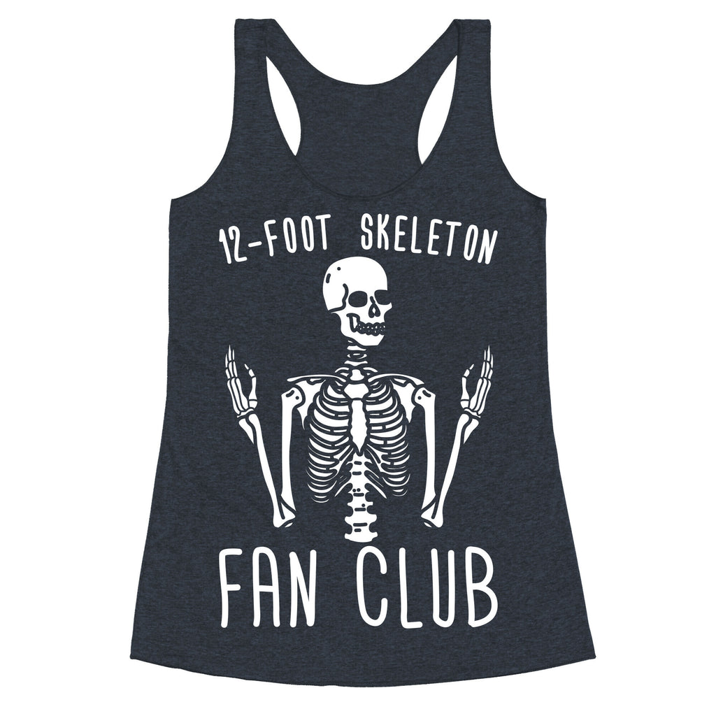 12-Foot Skeleton Fan Club Racerback Tank