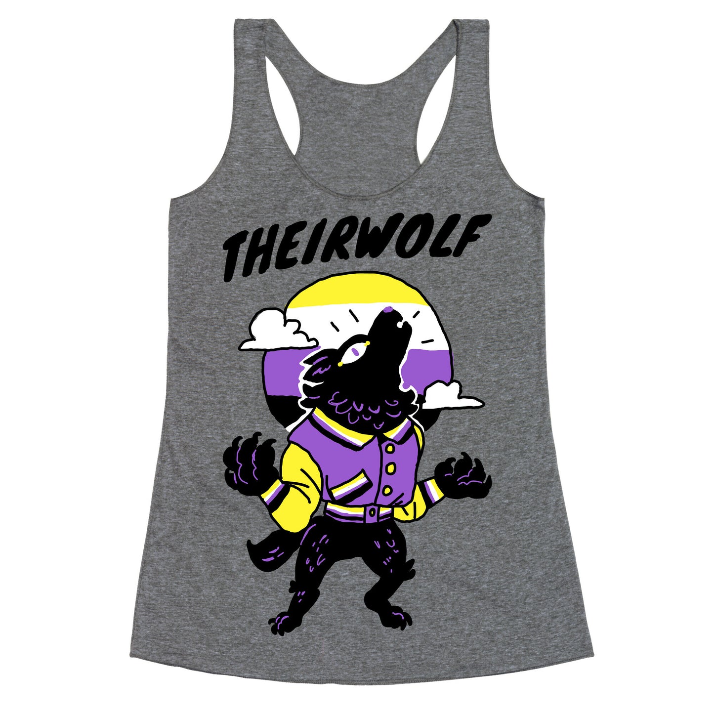 Theirwolf Racerback Tank